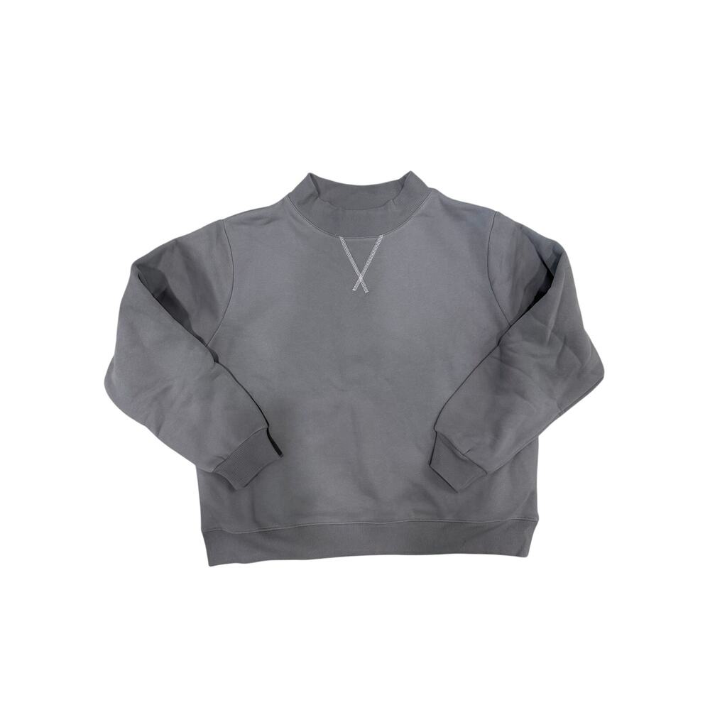 NEW PARKE Classic Mockneck in Stone